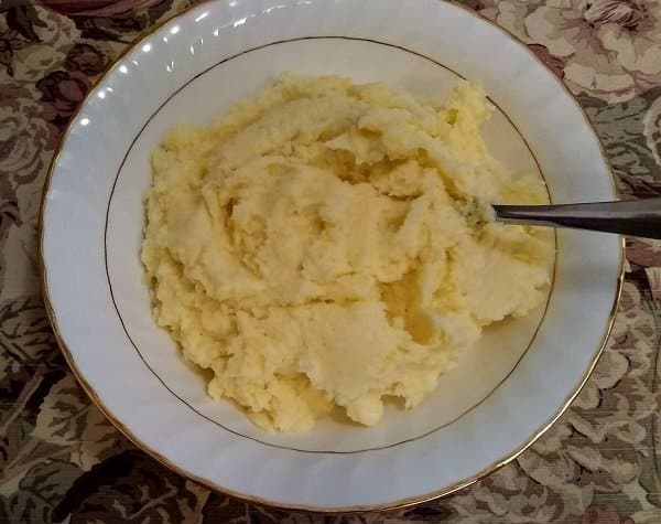 mashed potatoes