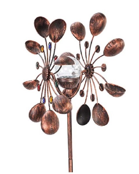 unusual gifts for gardeners - kinetic sculpture wind spinner