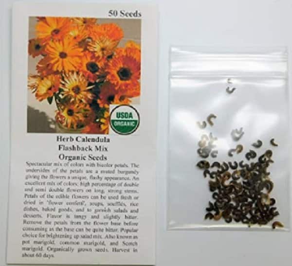 calendula seeds organic