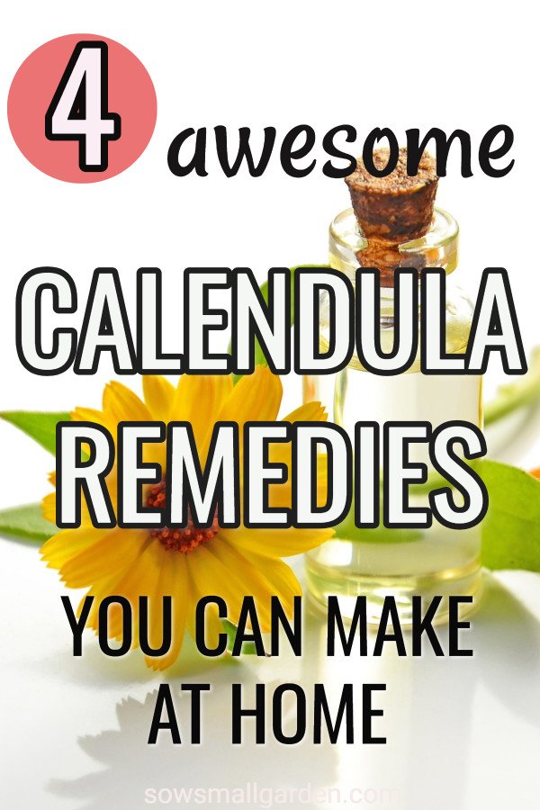 homemade calendula remedies