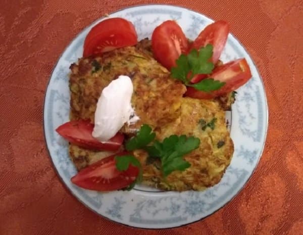 almost famous squash fritters