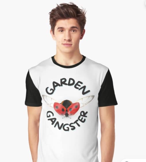 garden gangsterr- t shirt for gardeners