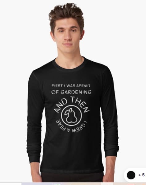 funny gardening shirt