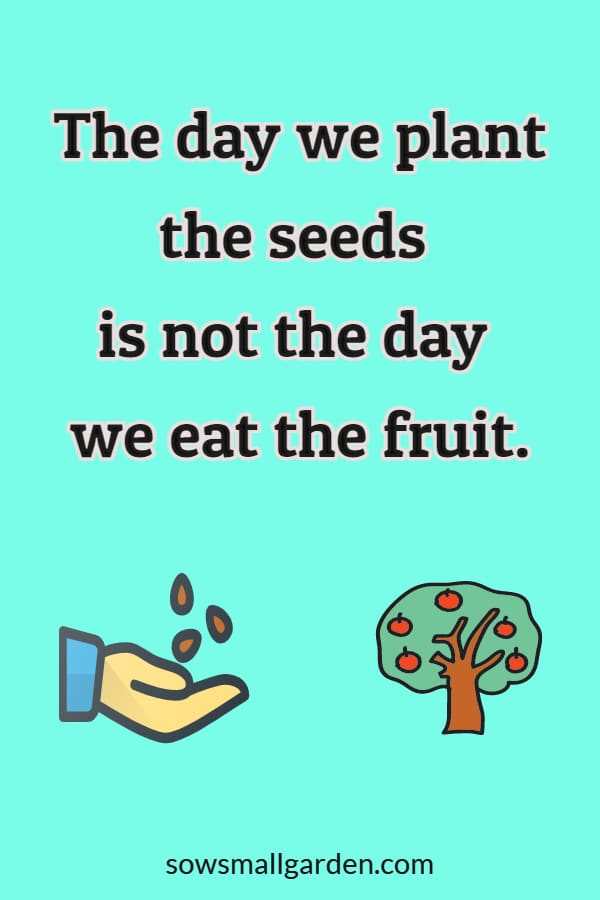 gardening wisdom words